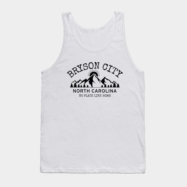 Bryson City, North Carolina Hometown Tank Top by Mountain Morning Graphics